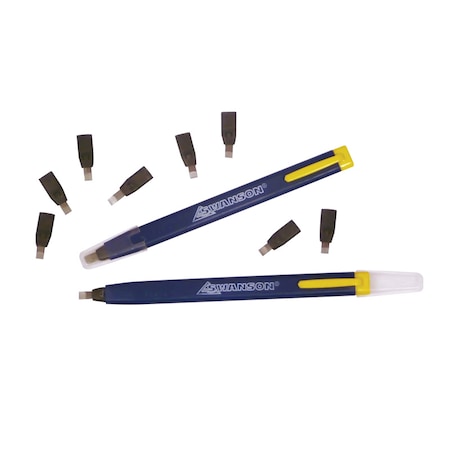Swanson Swanson Always Sharp 0.8 in. L Carpenter Pencil Gray 10 pc CP216